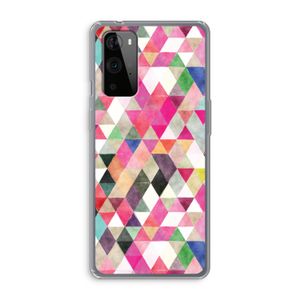 Gekleurde driehoekjes: OnePlus 9 Pro Transparant Hoesje