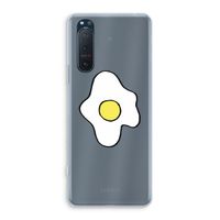 Spiegelei: Sony Xperia 5 II Transparant Hoesje