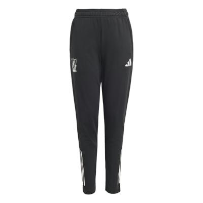 adidas Liverpool Trainingsbroek Europees 2025-2026 Kids Zwart Wit Groen