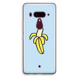 Banana: HTC U12+ Transparant Hoesje