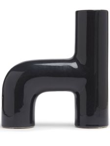 Nuove Forme vase Pidou en forme de H - Noir