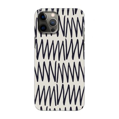 Marrakech Zigzag: Volledig geprint iPhone 12 Pro Max Hoesje