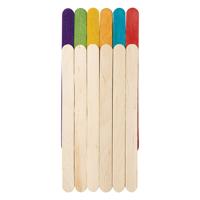 Colorations gekleurde houten knutselstokjes, 1000st.