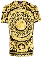 Versace t-shirt Barocco Sea en coton - Noir