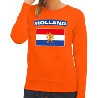 Oranje sweater - Holland vlag - dames - Nederland - Koningsdag - kleding