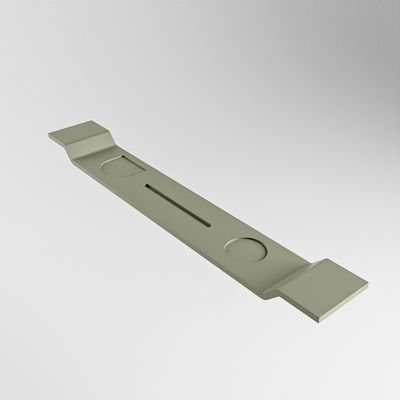 MONDIAZ EASY Badplank 86cm solid surface kleur Army