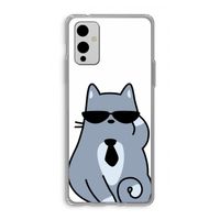 Cool cat: OnePlus 9 Transparant Hoesje