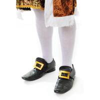Verkleed kniekousen - smetteloos wit - lakeien kniekous - maat 38-45 - stretch polyester
