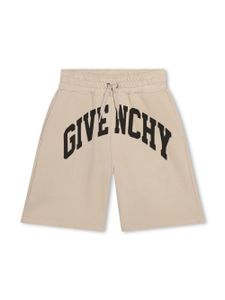 Givenchy Kids short de survêtement à logo 4G imprimé - Tons neutres