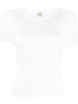 FLORE FLORE t-shirt en coton biologique - Blanc