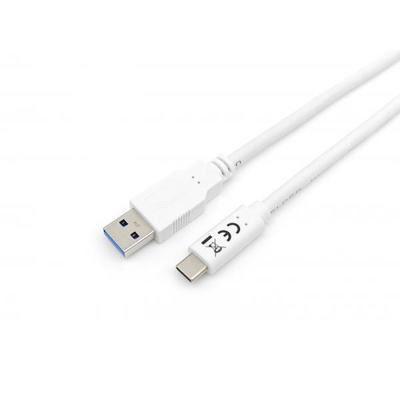 Equip 128363 usb 3.2 gen 1 type-c to a cable, usb 3.2 gen 1, 5000 mbit/s, m/m, 1 m, white