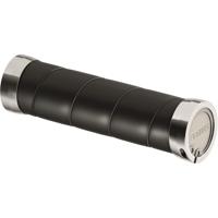 BROOKS Slender leather grips (130+130mm) - black BROOKS Slender leather grips (130+130mm) - black