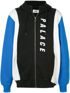 Palace sweat zippé colour block - Noir