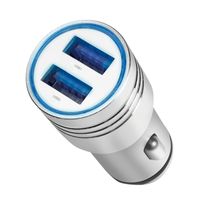 LogiLink Ladegerät USB-oplader 10.5 W Auto Uitgangsstroom (max.) 2100 mA Aantal uitgangen: 2 x USB-A Met noodhamer-functie - thumbnail