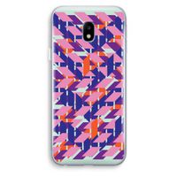 Skew Blush 3: Samsung Galaxy J3 (2017) Transparant Hoesje