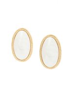 Givenchy Pre-Owned oval shape earrings - Or - thumbnail