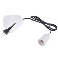 E27 Wire Cap lamp houder kroonluchter stopcontact met lampenkap & 1.5 m verlengkabel US plug