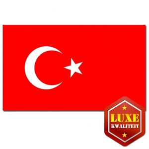 Luxe vlag Turkije