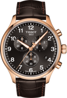 Horlogeband Tissot T1166173605701 / T600043874 XL Leder Bruin 22mm