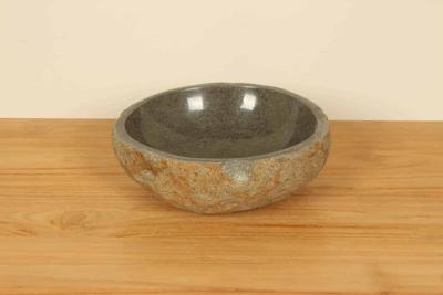 Wasbak riviersteen RS020322, 31x29x12 cm