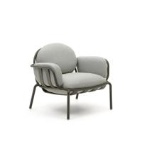Kave Home Outdoor Fauteuil 'Joncols' kleur Grijs/Groen