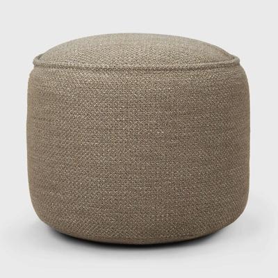 Ethnicraft Outdoor Poef 'Donut' 50cm, kleur Mokka