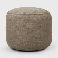 Ethnicraft Outdoor Poef 'Donut' 50cm, kleur Mokka