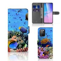 Samsung S10 Lite | Telefoonhoesje | Met pasjeshouder | Vissen