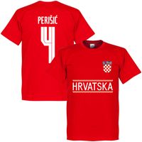 Kroatië Perisic Team T-Shirt 2021-2022 - thumbnail