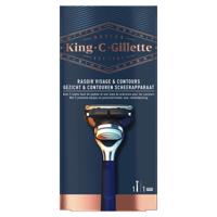 Gillette Gillette King C. Scheersysteem gezicht