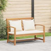 Tuinbank Bruin 110 x 64 x 76.5 cm Massief teakhout Tuinbank Bruin 110 x 64 x 76.5 cm Massief teakhout