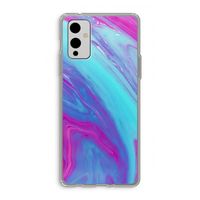 Zweverige regenboog: OnePlus 9 Transparant Hoesje