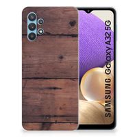 Samsung Galaxy A32 5G Bumper Hoesje Old Wood - thumbnail