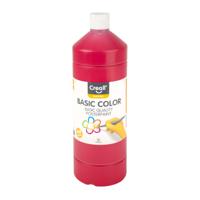 Plakkaatverf creall basic rood 1000ml | 6 stuks