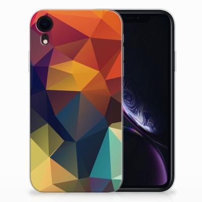 Apple iPhone Xr | TPU Hoesje | Polygon Color