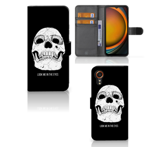 Telefoonhoesje met Naam Samsung Galaxy Xcover 7 Skull Eyes