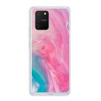 Roze explosie: Samsung Galaxy S10 Lite Transparant Hoesje