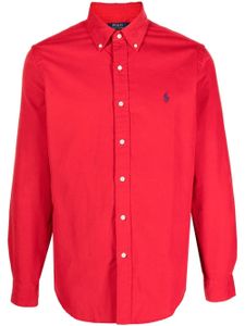 Polo Ralph Lauren chemise Polo-Pony à manches longues - Rouge