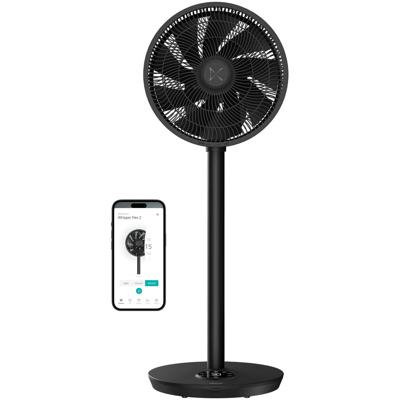 DuuxWhisper Flex 2 Smart Statiefventilator Zwart
