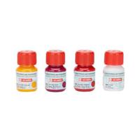 Talens Art Creation • glas & porselein transparant set 4x30ml roze frost