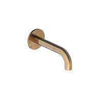 Wastafelkraan Uitloop Hotbath Cobber Rond 15 cm Verouderd Messing Living Colours