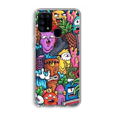 Vexx Mixtape: Samsung Galaxy M31 Transparant Hoesje