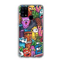 Vexx Mixtape: Samsung Galaxy M31 Transparant Hoesje