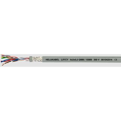 Helukabel 15993-500 Datakabel LifYCY 8 x 2 x 0.2 mm² Grijs 500 m