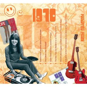 Verjaardag CD-kaart met jaartal 1970   -