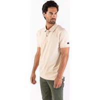 Poloshirt - Presly & Sun Heren polo - Denzel - Beige Poloshirt - Presly & Sun Heren polo - Denzel - Beige