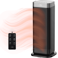 Luvego Elektrische Kachel 2000W - Met Afstandsbediening & Timerfunctie - Keremische Ventilatorkachel - Verwarming voor Binnen met Lange Kabel Luvego Elektrische Kachel 2000W - Met Afstandsbediening & Timerfunctie - Keremische Ventilatorkachel - Verwarming voor Binnen met Lange Kabel
