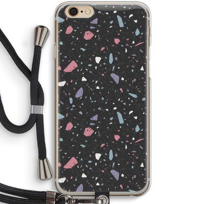 Terrazzo N°16: iPhone 6 / 6S Transparant Hoesje met koord
