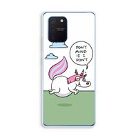 Unicorn: Samsung Galaxy Note 10 Lite Transparant Hoesje