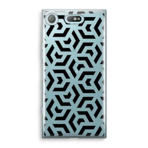Crazy pattern: Sony Xperia XZ1 Compact Transparant Hoesje